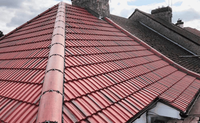 Dry verge & ridge tiles in Huntingdon and Cambridgeshire by HLM Roofing Company