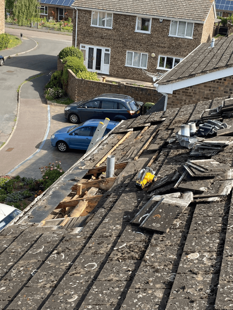 Roof repairs in Huntingdon and Cambridgeshire by HLM Roofing Company