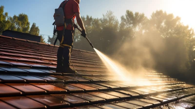 Roof and gutter cleaning in Peterborough by HLM Roofing Company